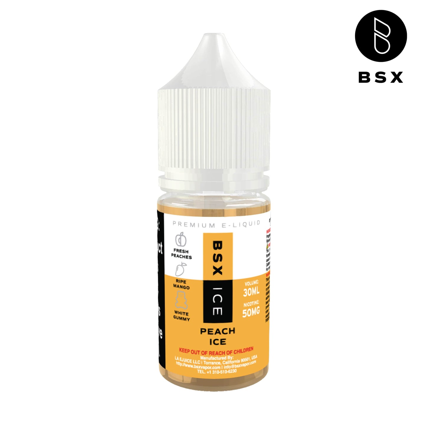 Peach ICE SALT - BSX ICE - 30mL