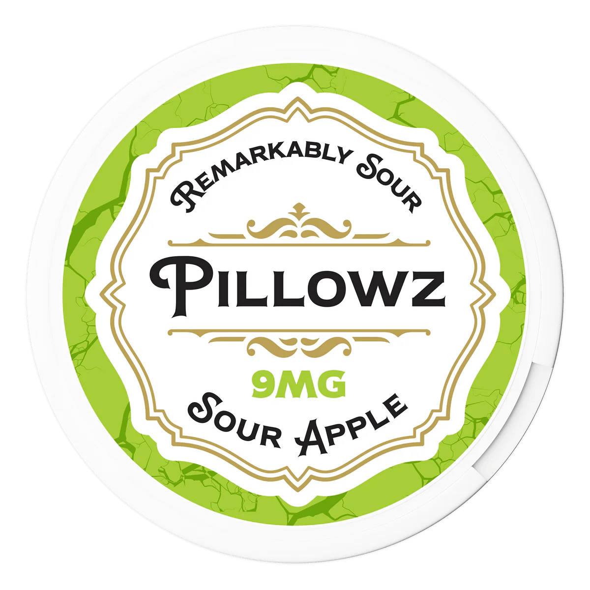 Sour Apple - Pillowz Nicotine Pouches - 20ct