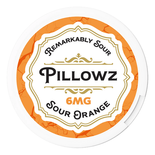 Sour Orange - Pillowz Nicotine Pouches - 20ct