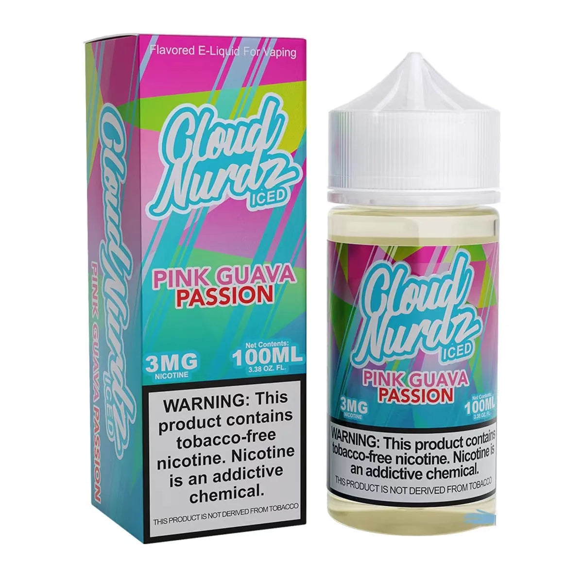 Pink Guava Passion ICED - Cloud Nurdz - 100mL