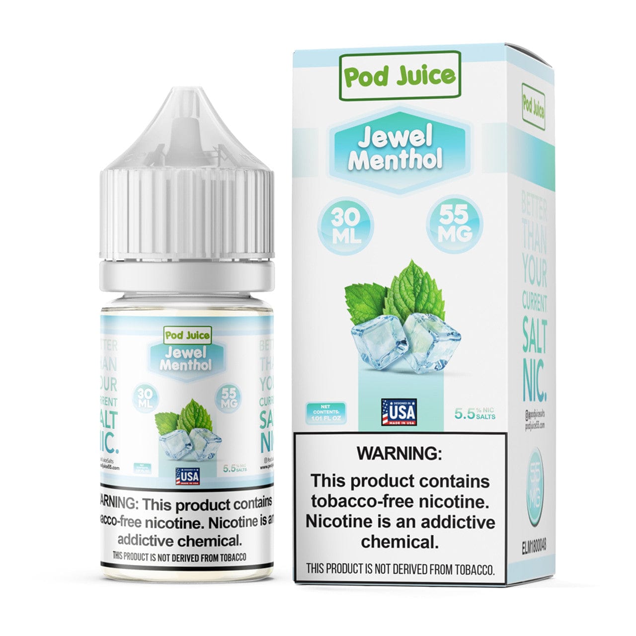 Jewel Menthol SALT - Pod Juice - 30mL