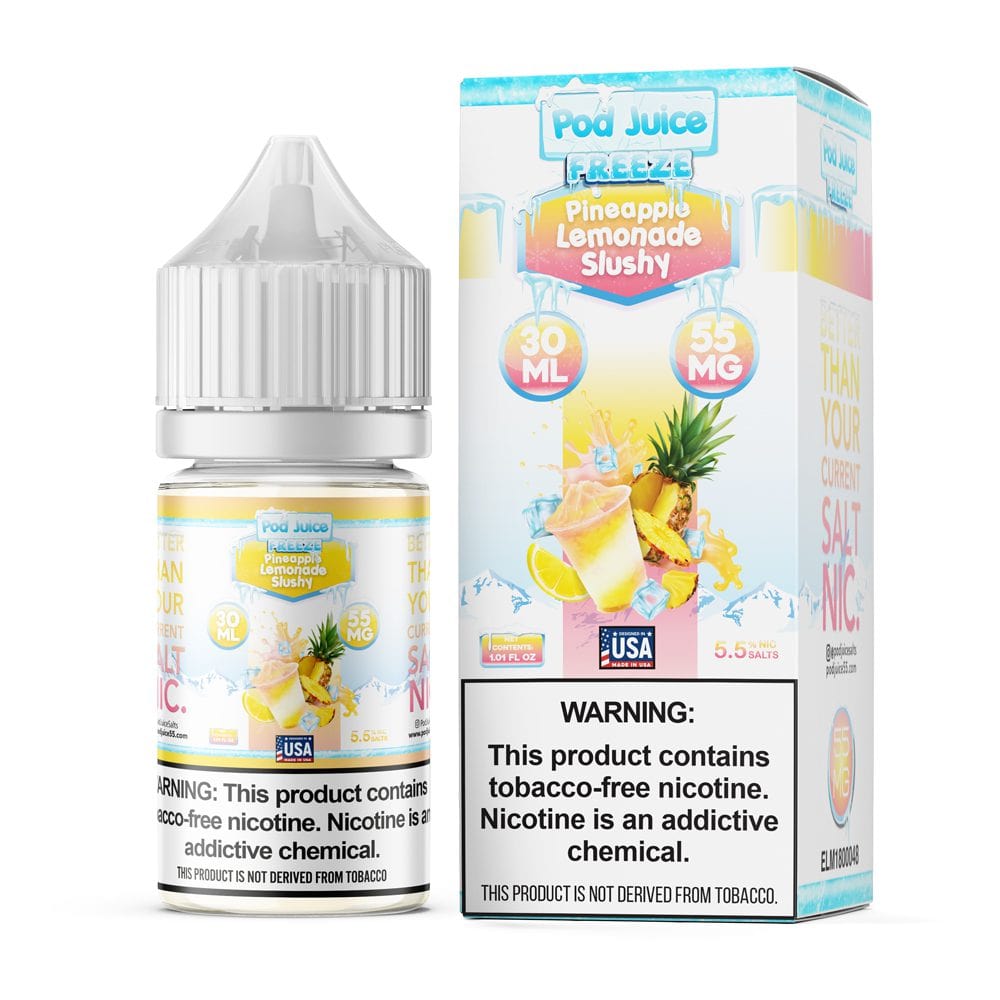 Pineapple Lemonade Slushy FREEZE SALT - Pod Juice - 30mL