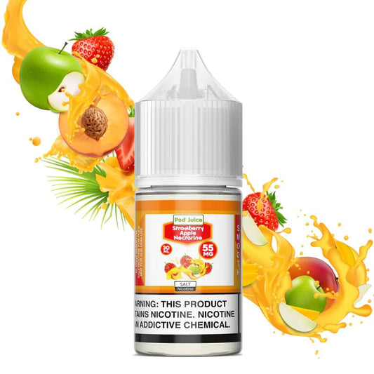 Strawberry Apple Nectarine SALT - Pod Juice - 30mL