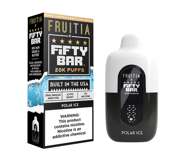 Fruitia x Fifty Bar 20K Disposable