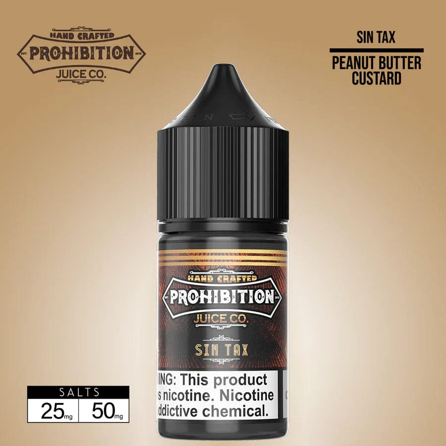 Sin Tax SALT - Prohibition Juice Co. - 30mL