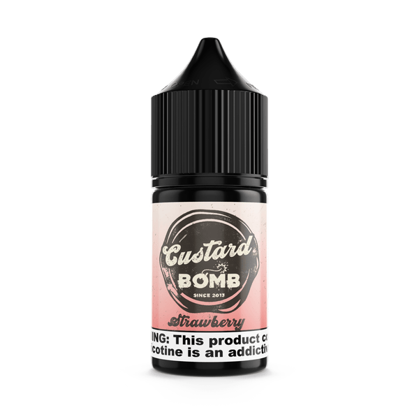 Strawberry SALT - Custard Bomb - 30mL