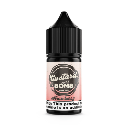 Strawberry SALT - Custard Bomb - 30mL