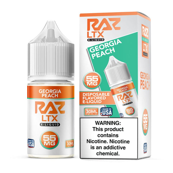 Georgia Peach SALT by Pod Juice x RAZ LTX | Peach Nic Salt – Giant