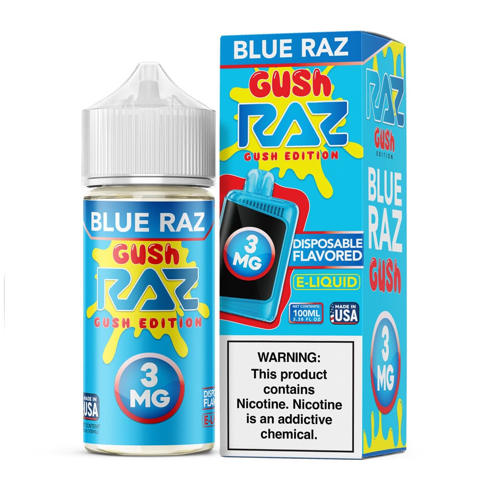 Blue Raz GUSH - Pod Juice x Raz E-Liquid - Vape Juice | Giant Vapes