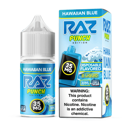Hawaiian Blue SALT - Pod Juice x RAZ LTX - 30mL