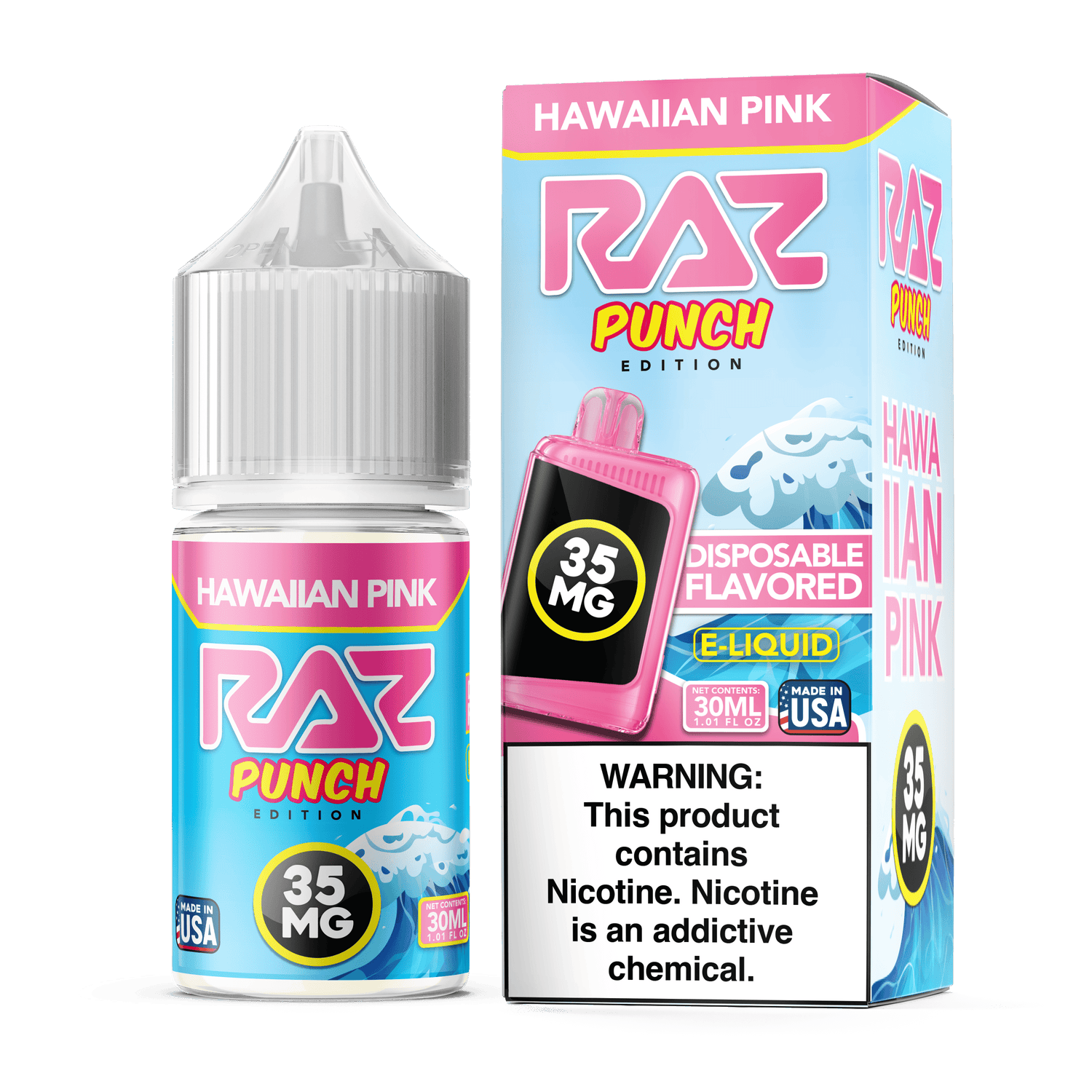 Hawaiian Pink SALT - Pod Juice x RAZ LTX - 30mL