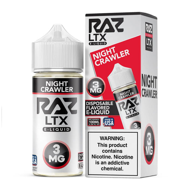 Night Crawler by Pod Juice x RAZ LTX 100mL Vape Juice Giant Vapes Night Crawler by Pod Juice x RAZ LTX 100mL Vape Juice Giant Vapes