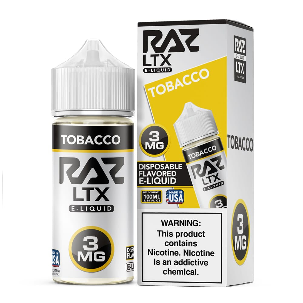 where is raz vapes manufactured Tobacco by Pod Juice x LTX 100mL Tobacco Vape Juice – Giant Flavor:Strawberry Peach Vaporizer Battery Lost Mary Nera Fullview