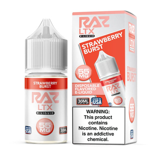 Strawberry Burst SALT - Pod Juice x RAZ LTX - 30mL