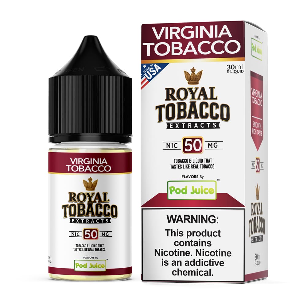 Virginia Tobacco SALT - Pod Juice x Royal Tobacco Extracts - 30mL