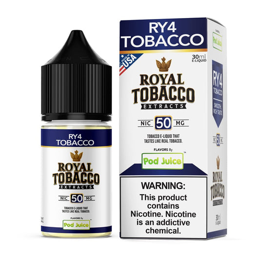 RY4 Tobacco SALT - Pod Juice x Royal Tobacco Extracts - 30mL