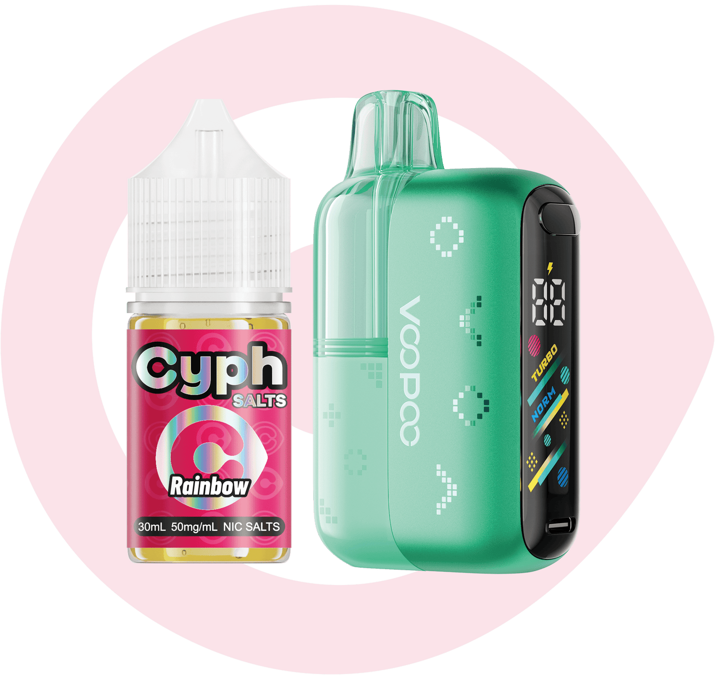 VOOPOO NAVI 80K Kit X Cyph Salts Bundle
