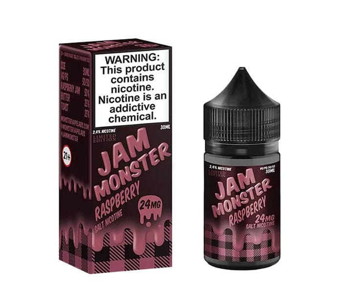 Raspberry - Jam Monster Salts - Giant Vapes - Salt Nicotine