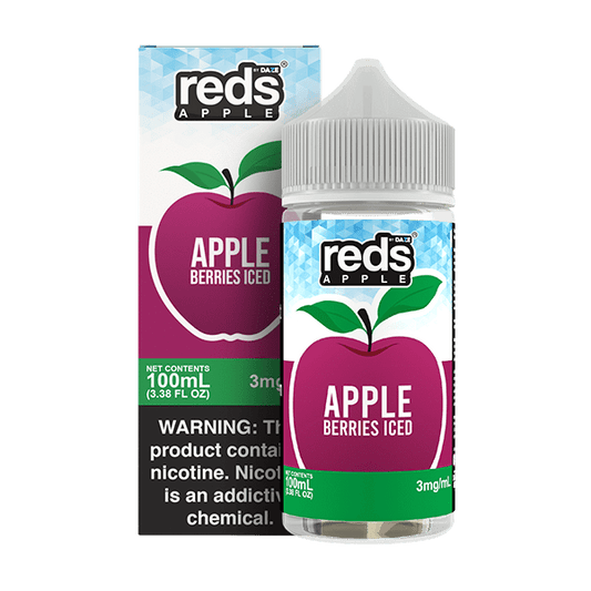 Apple Berries ICED - Red's Apple E-Juice by 7 Daze - 100mL