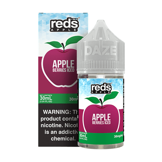 Apple Berries ICED SALT - Red's Apple E-Juice by 7 Daze - 30mL