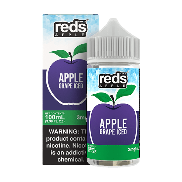 Apple Grape ICED - Red's Apple E-Juice by 7 Daze - 100mL