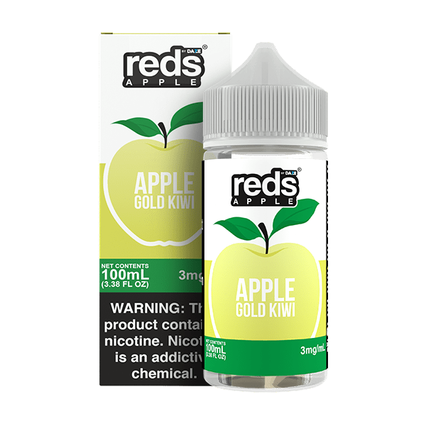 Apple Gold Kiwi - Red's Apple E-Juice by 7 Daze - 100mL