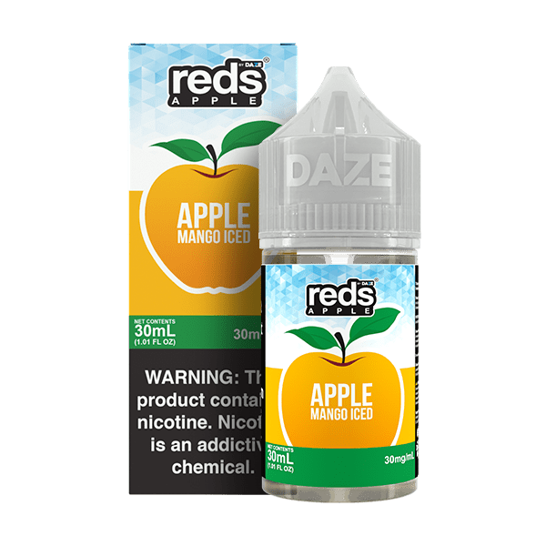 Apple Mango ICED SALT - Red's Apple E-Juice by 7 Daze - 30mL