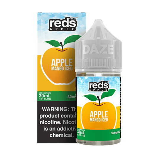 Apple Mango ICED SALT - Red's Apple E-Juice by 7 Daze - 30mL