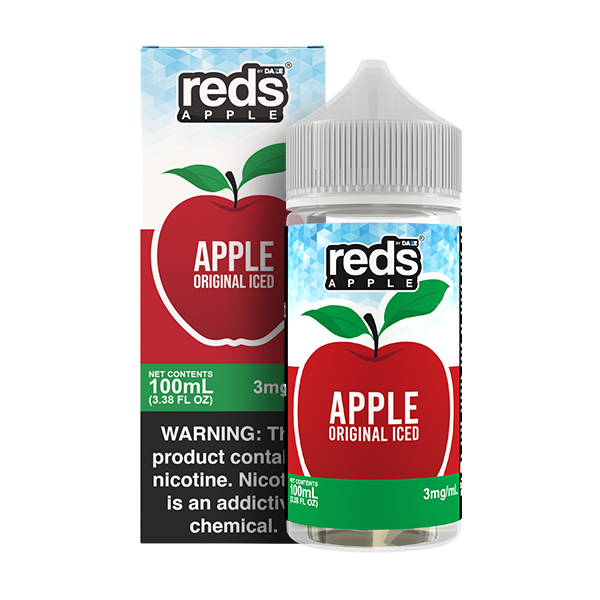 Apple Original ICED - Red's Apple E-Juice by 7 Daze - 100mL