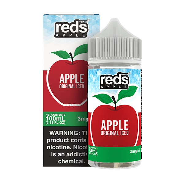 Apple Original ICED - Red's Apple E-Juice by 7 Daze - 100mL