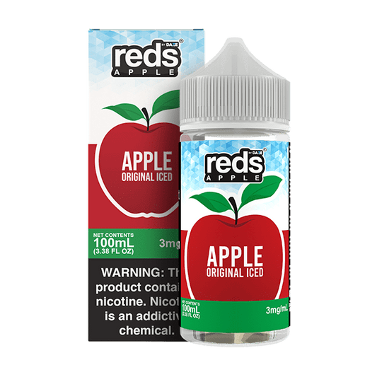 Apple Original ICED - Red's Apple E-Juice by 7 Daze - 100mL