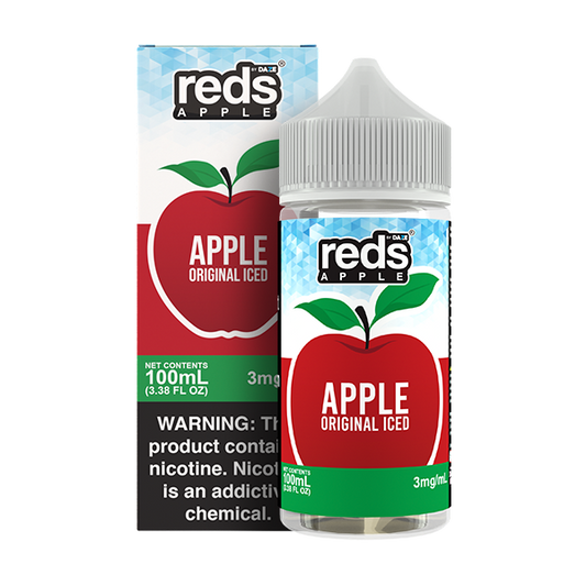 Apple Original ICED - Red's Apple E-Juice by 7 Daze - 100mL