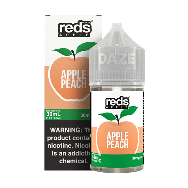 Apple Peach SALT - Red's Apple E-Juice by 7 Daze - 30mL