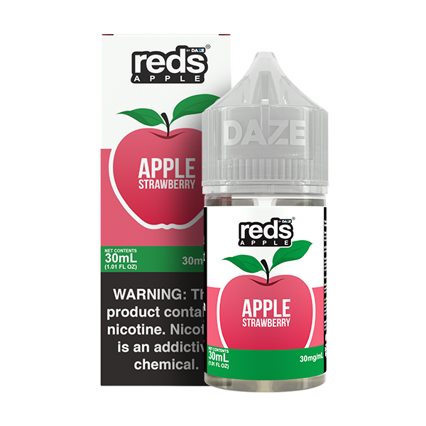 Apple Strawberry SALT - Red's Apple E-Juice by 7 Daze - 30mL