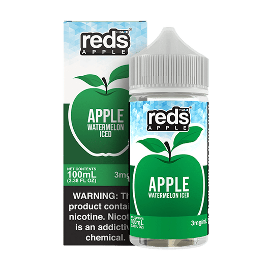 Apple Watermelon ICED - Red's Apple E-Juice by 7 Daze - 100mL