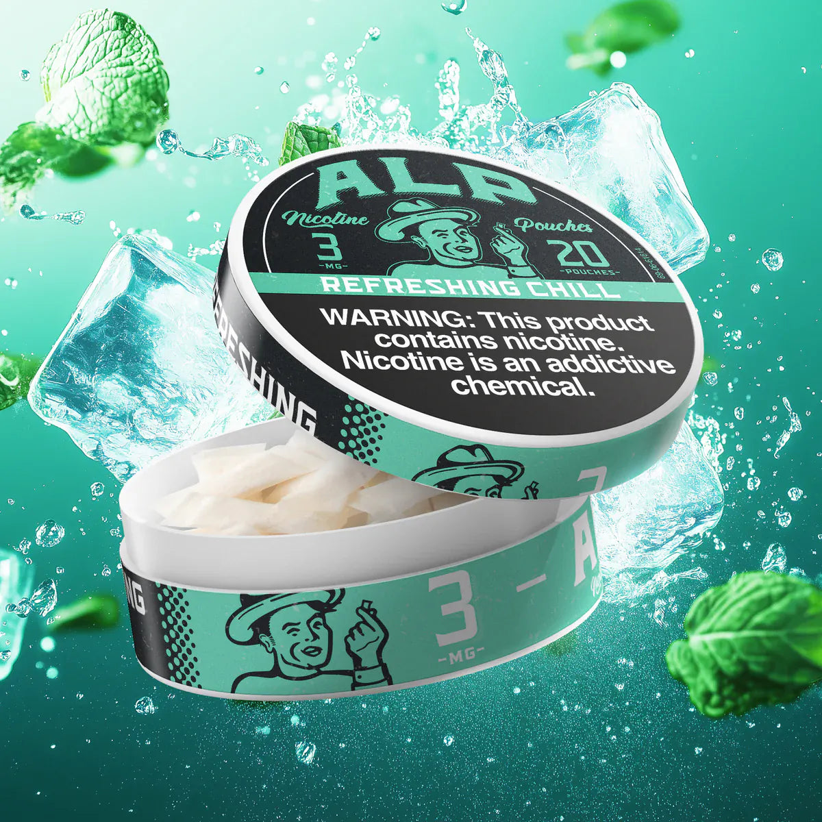 Refreshing Chill - ALP Nicotine Pouches - 20ct
