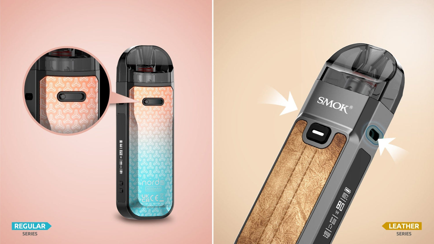 SMOK Nord 5 80W Pod System - Vape Pod Kit | Giant Vapes SMOK Nord 5 80W Pod System - Vape Pod Kit | Giant Vapes