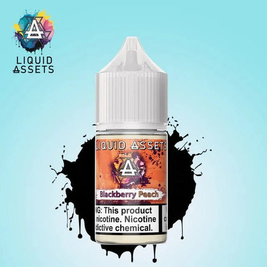 Blackberry Peach SALT - Liquid Assets - 30mL