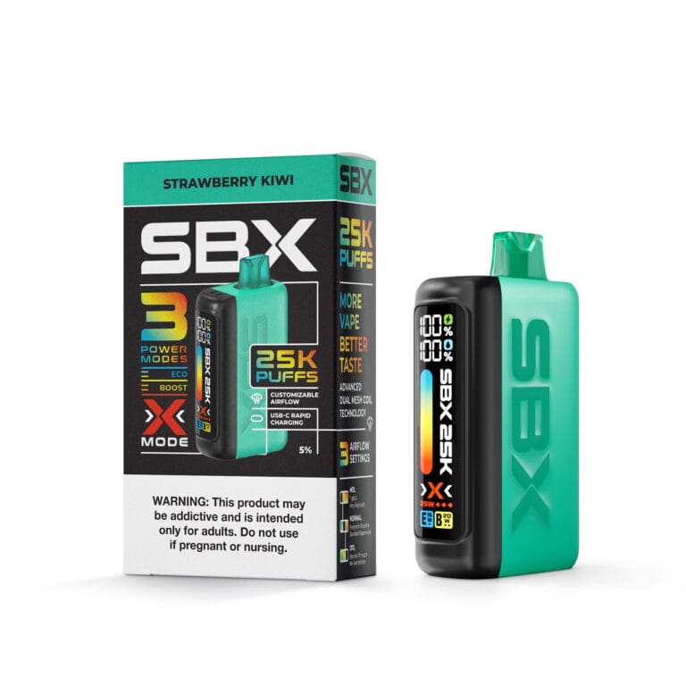 SBX 25K Disposable | Metatine Vape, 25K Puffs, 3 Modes Giant Vapes SBX 25K Disposable | Metatine Vape, 25K Puffs, 3 Modes Giant Vapes
