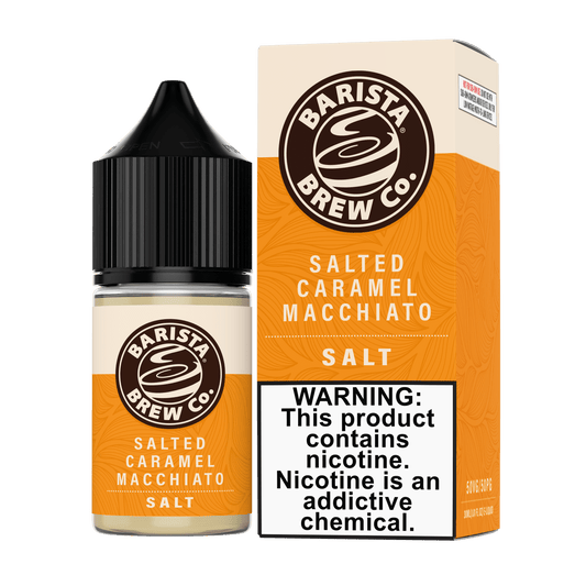 Salted Caramel Macchiato SALT- Barista Brew Co. - 30mL