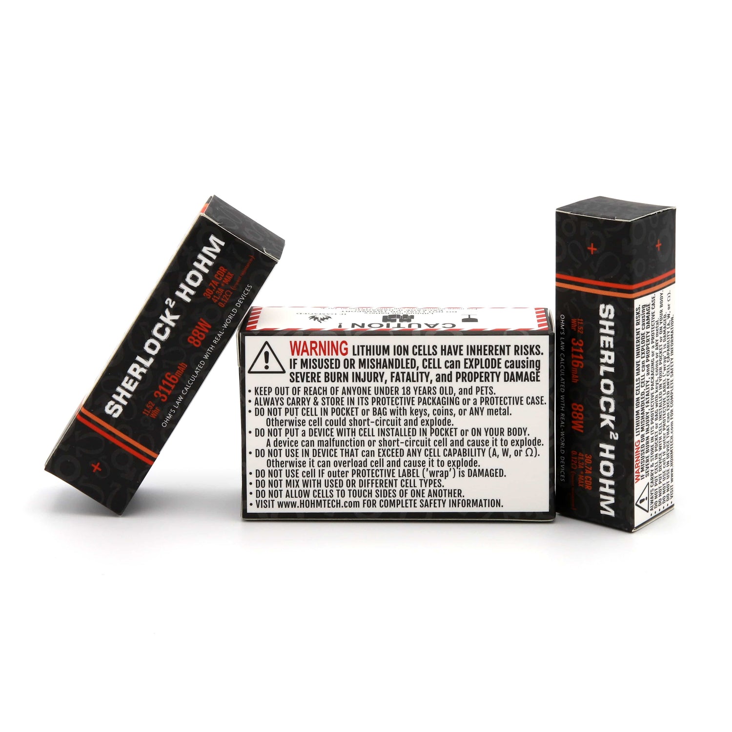 HOHM Sherlock V2 20700 3116mAh 30.7A Battery