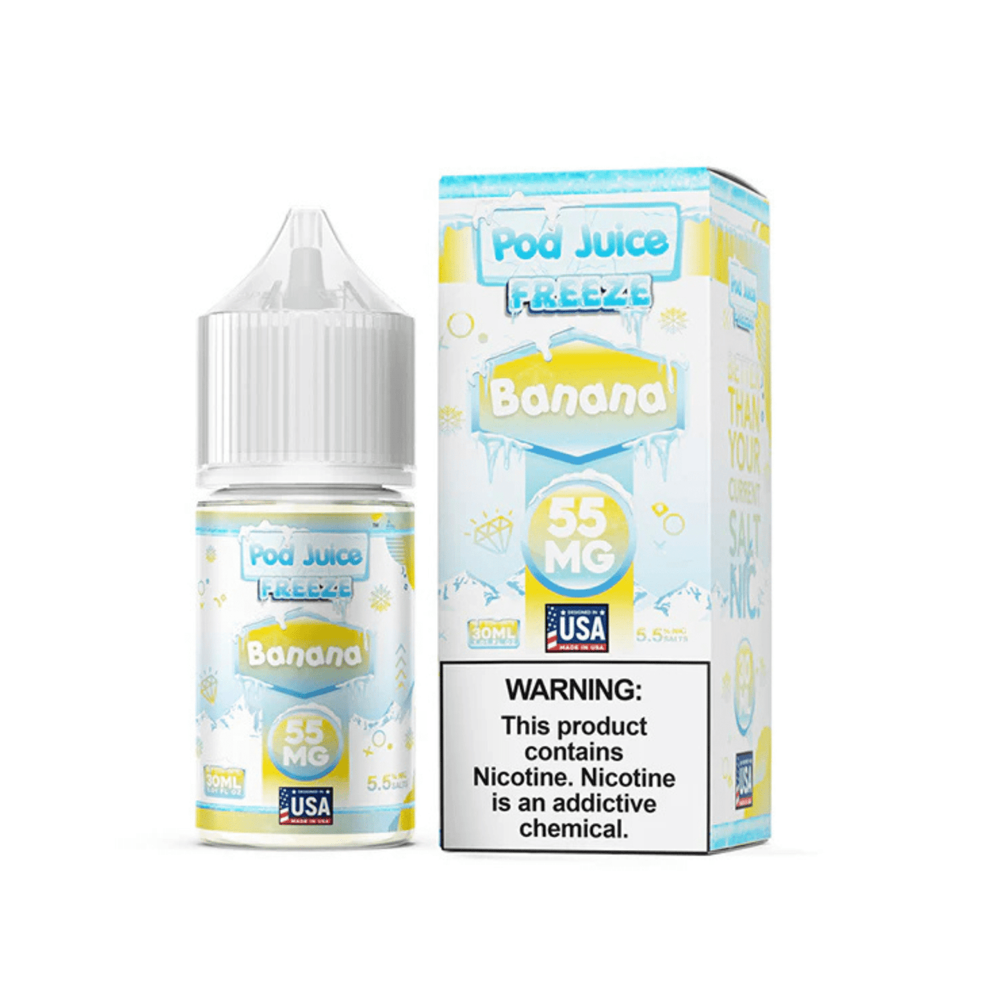 Banana FREEZE SALT - Pod Juice - 30mL