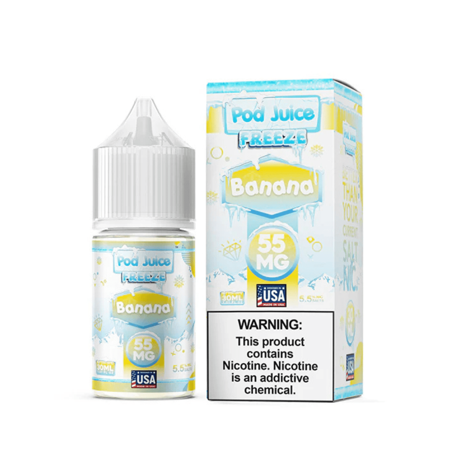 Banana FREEZE SALT - Pod Juice - 30mL