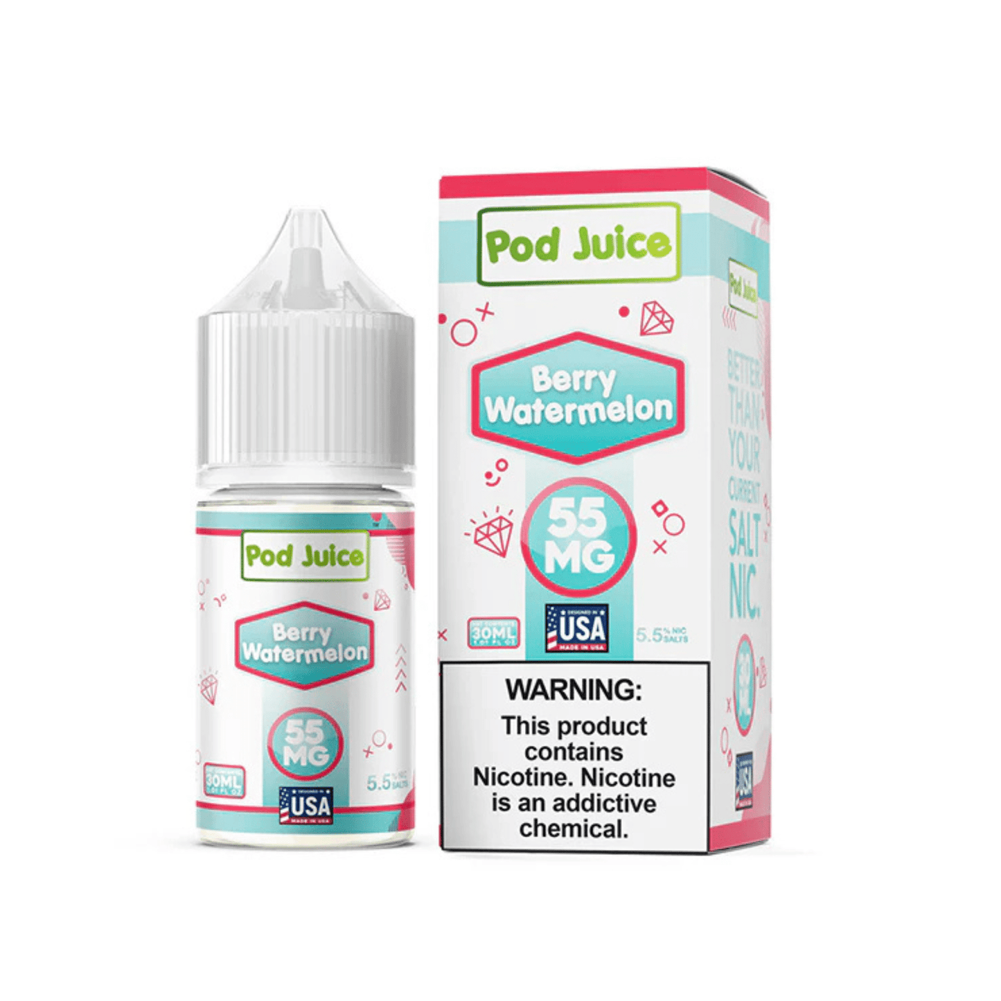 Berry Watermelon SALT - Pod Juice - 30mL