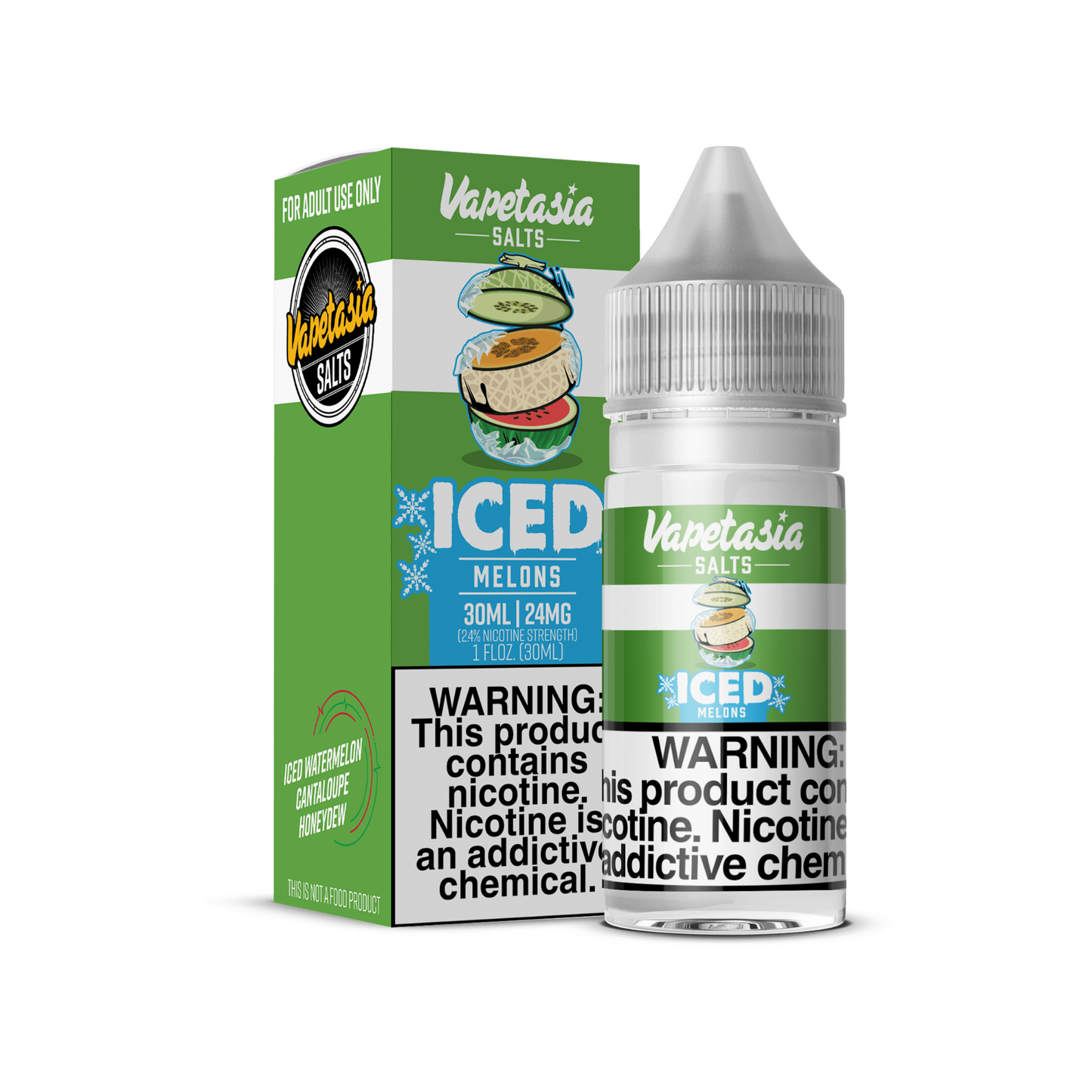 ICED Killer Fruits Melons SALT - Vapetasia - 30mL