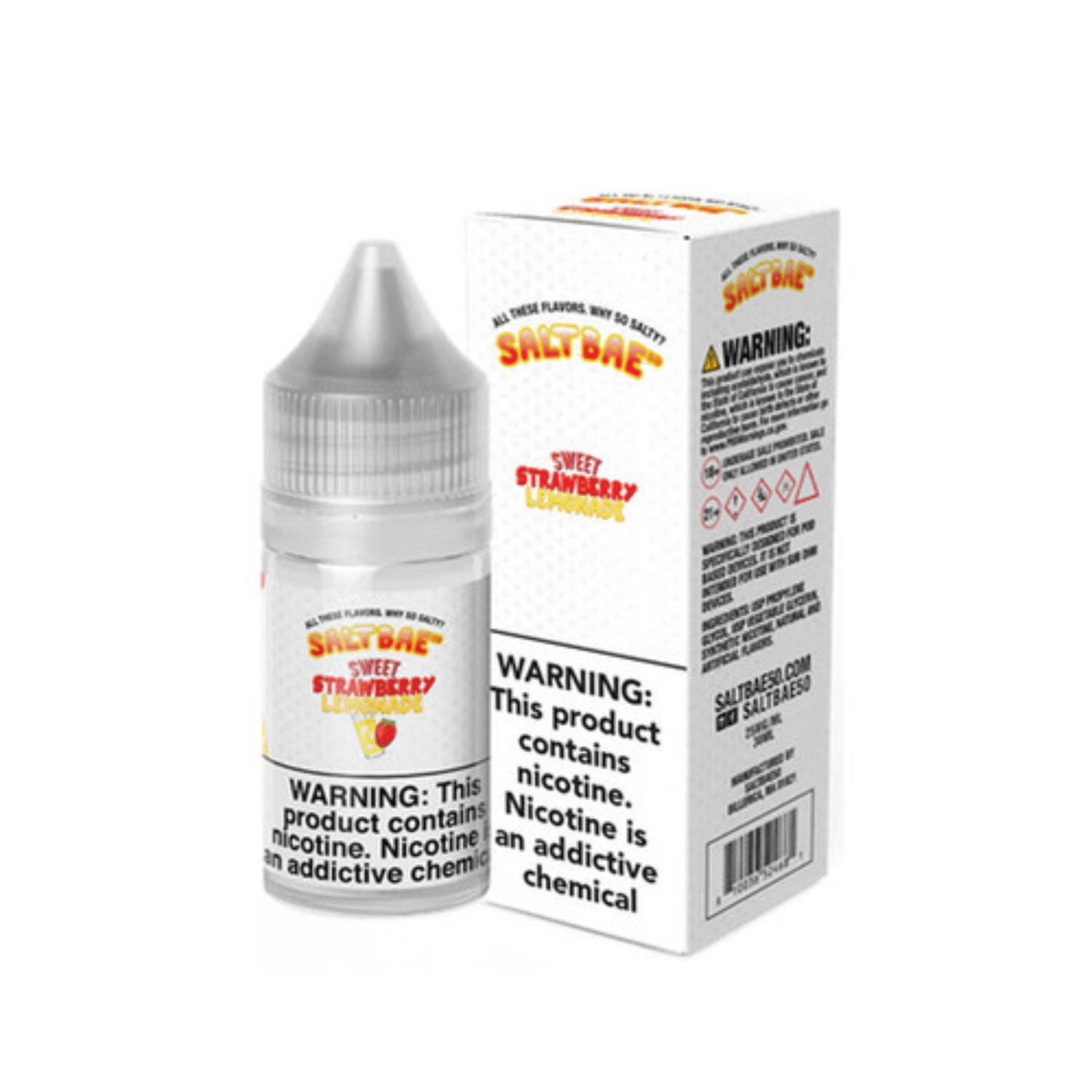 Sweet Strawberry Lemonade SALT - Salt Bae - 30mL