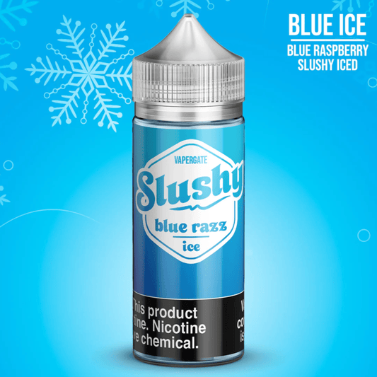 Blue ICE (Blue Razz Slushy ICE) - Vapergate - 100mL