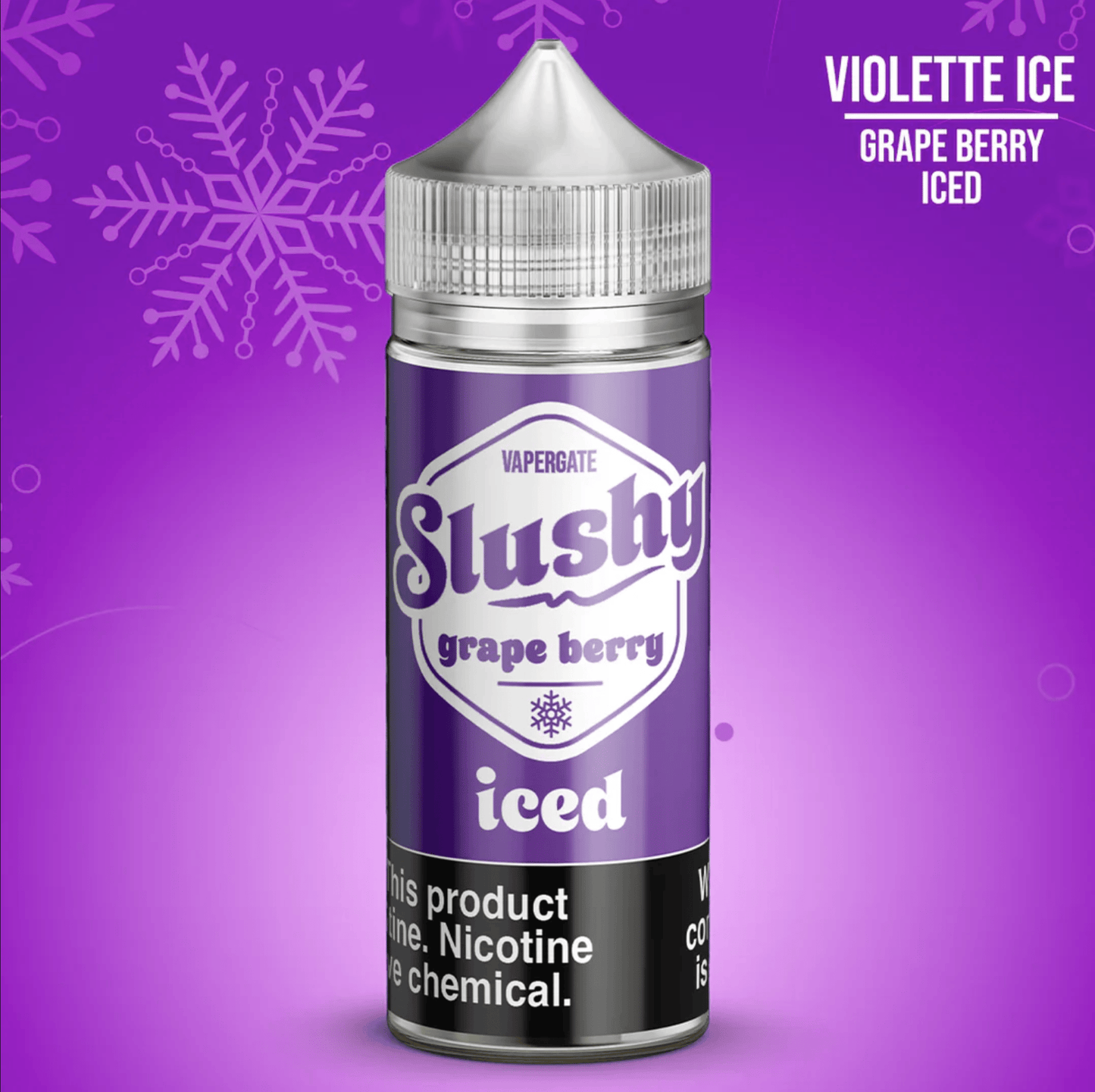 Violette ICE (Grape Berry Slushy ICED) - Vapergate - 100mL