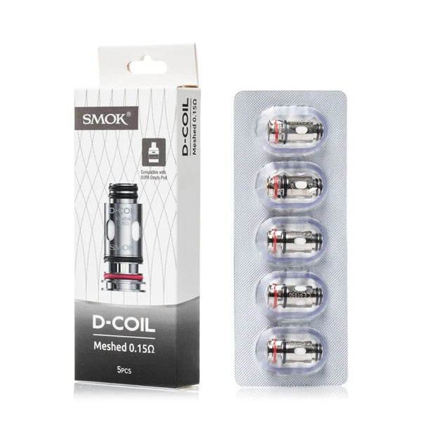smok d coil 0.15 SMOK D Series Replacement Coils - SMOKTech - Vape Coil