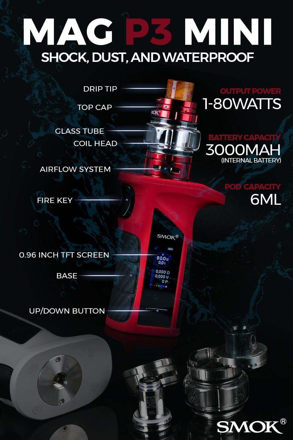 SMOK Mag P3 Mini 80W Starter Kit